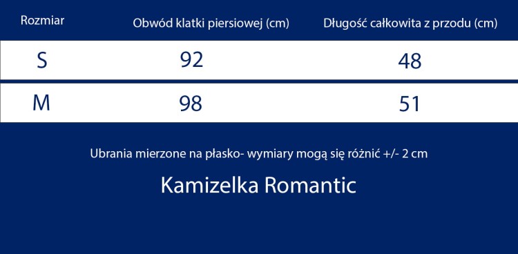 TABELA ROZMIAROWA Kamizelka Romantic.jpg