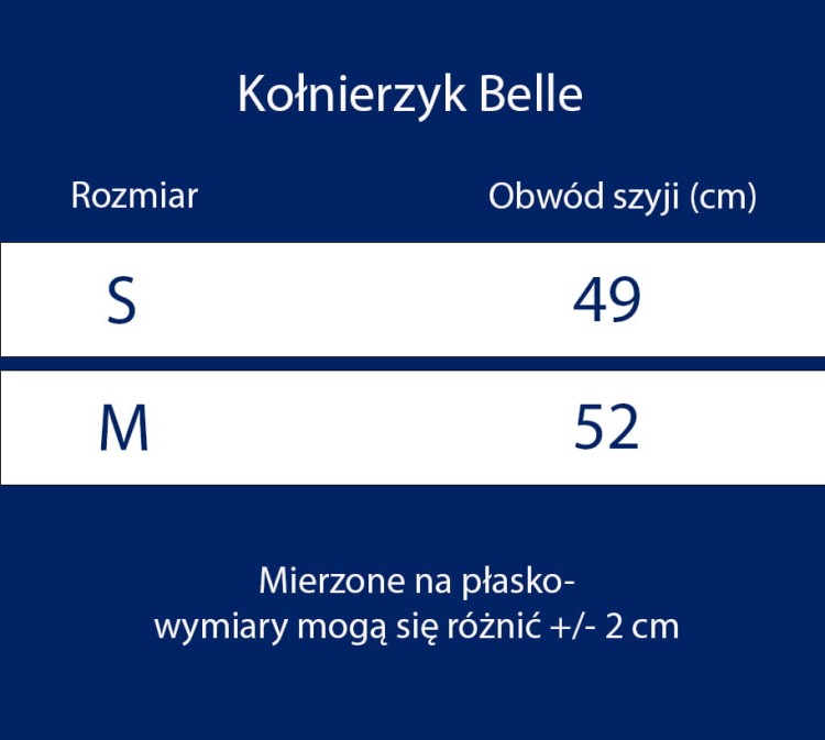 TABELA ROZMIAROWA kołnierzyk Belle.jpg